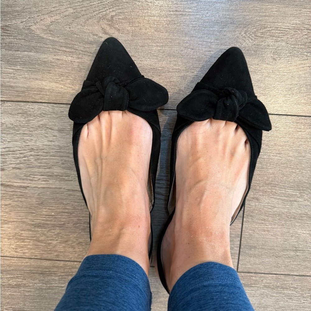 J. Jill Black Flats Versatile Slip-On Comfort
